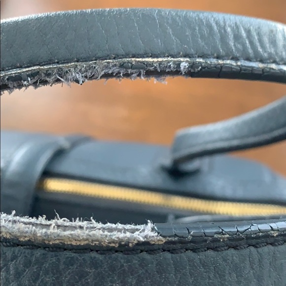 J Crew crossbody purse, blue-gray - Picture 4 of 8